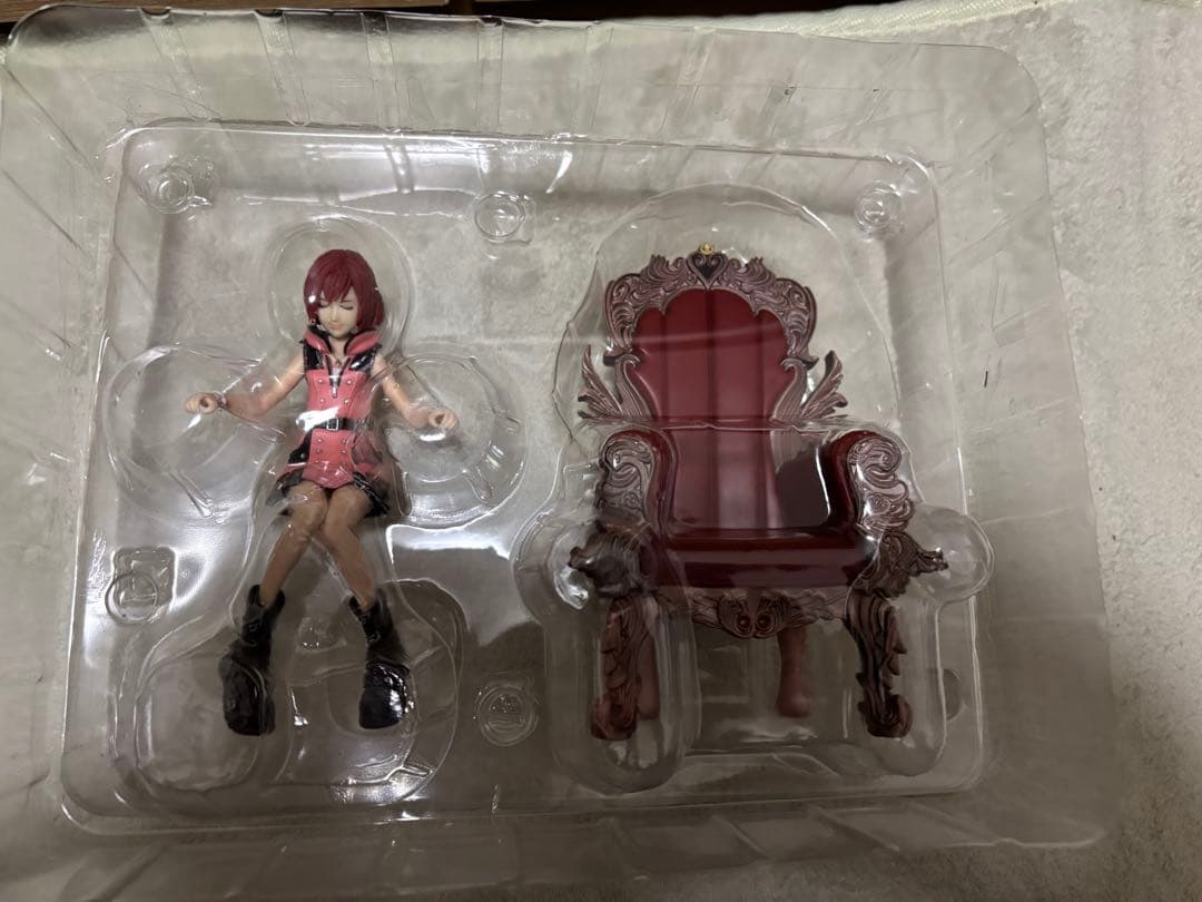 キングダムハーツ一番くじソラ カイリ スタチュー デザインクロック