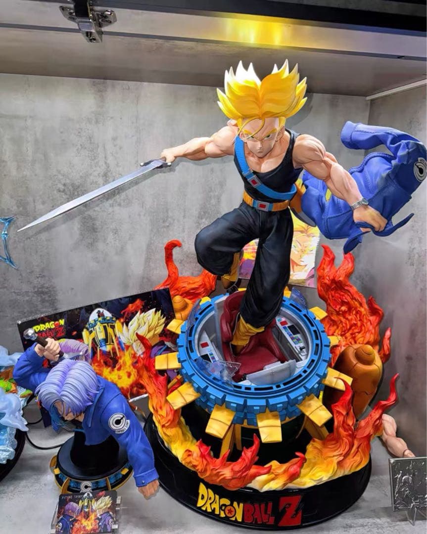 ドラゴンボール トランクス ガレキ ガレージキット スタチュー X②⑤