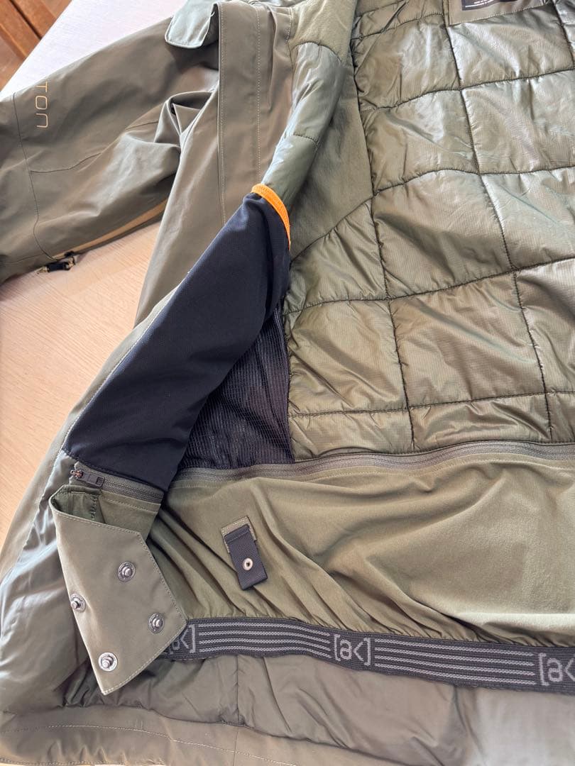 BURTON [ak] スキーウェア オリーブグリーン上下