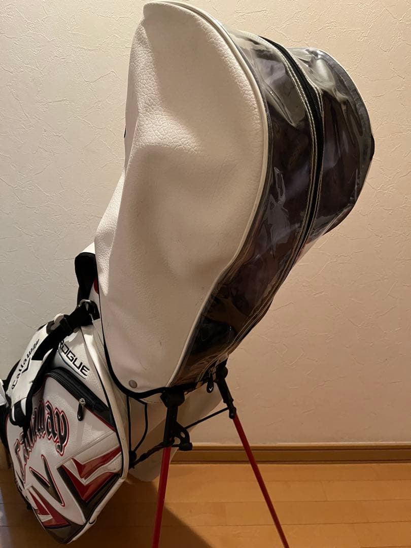 Callaway Rogue スタンド式キャディバッグ　限定フードクリアカバー