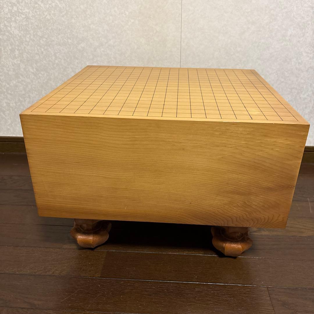 【美品】囲碁盤 碁石 セット 極厚 20cm