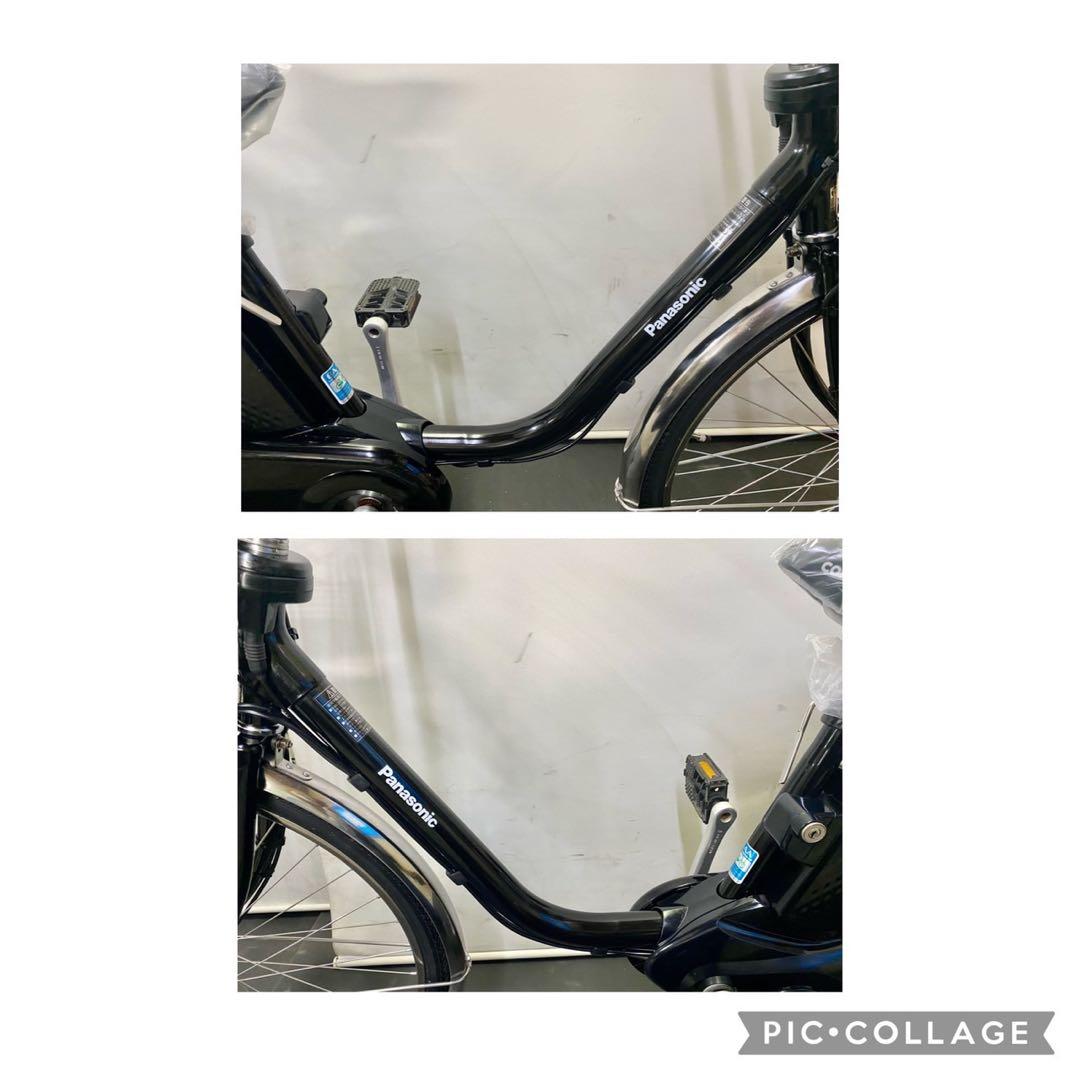 1年保証 送料無料　新型　パナソニック　ビビ　26インチ　黒　電動アシスト自転車