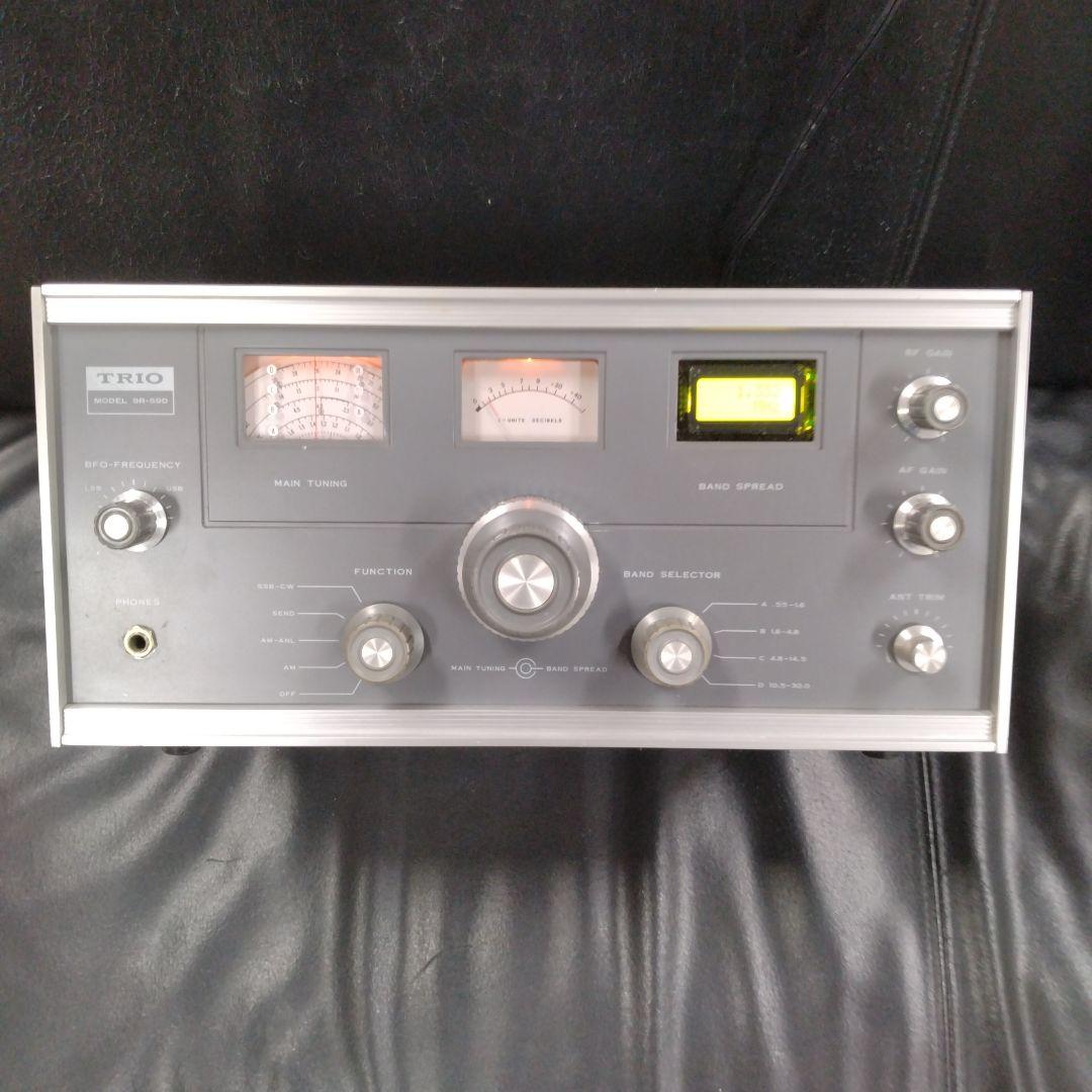ジャンク　デジタルメーター付けました。トリオ 9R59D 昔のオールバンド受信機