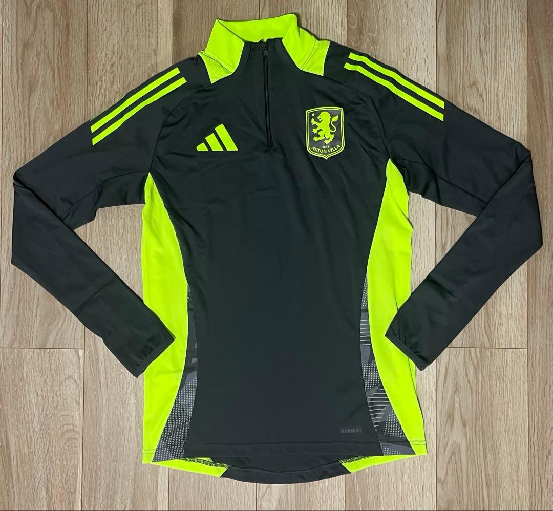 adidas アストンヴィラ　トレーニングトップ　ドリルトップ　ジャージ　新品