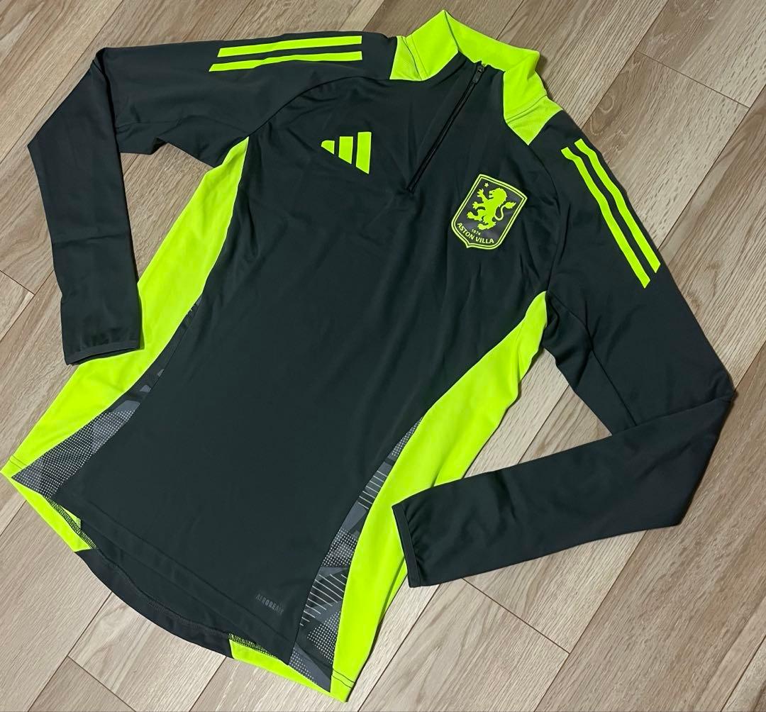 adidas アストンヴィラ　トレーニングトップ　ドリルトップ　ジャージ　新品
