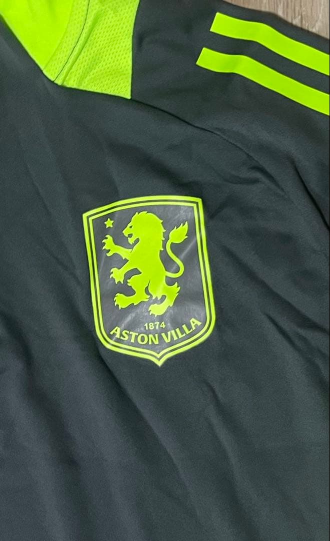 adidas アストンヴィラ　トレーニングトップ　ドリルトップ　ジャージ　新品