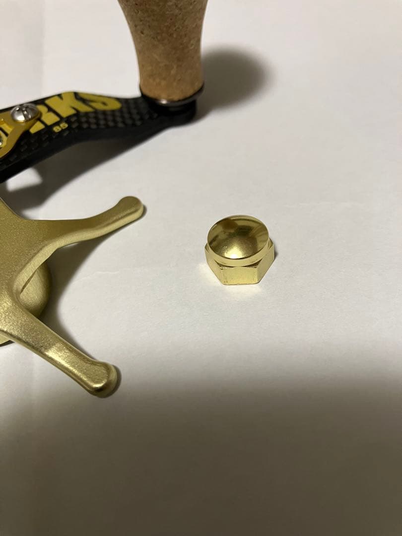 ダイワ用カーボンハンドル＆スタードラグセット　SLPワークス ZPI ゴールド