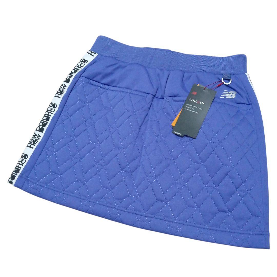 未使用★ニューバランス★ゴルフウェア★ベスト★スカート★3Dダイヤキルト