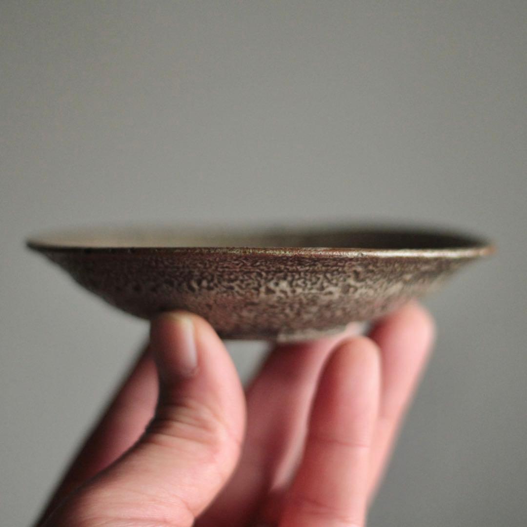 かいらぎのある 井戸手 平盃 古美術 古道具 アンティーク 酒器