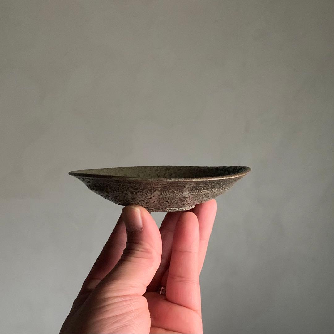 かいらぎのある 井戸手 平盃 古美術 古道具 アンティーク 酒器