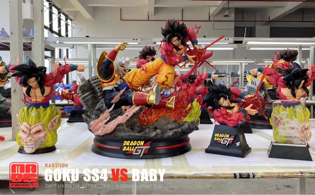 ドラゴンボール 孫悟空 ガレキ ガレージキット スタチュー X⑧⑤