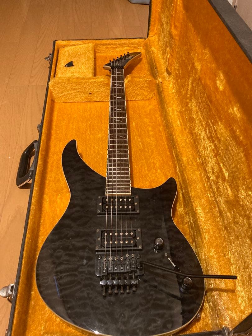 エピフォンエレキギター　フロイドローズ　ハードケース付き