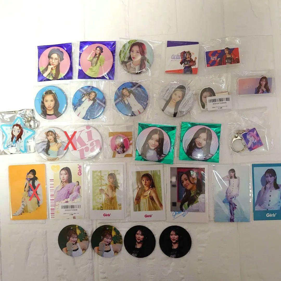 ☆Girls2☆　まとめ売りセット　山口綺羅　アクリルスタンド　缶バッジ他
