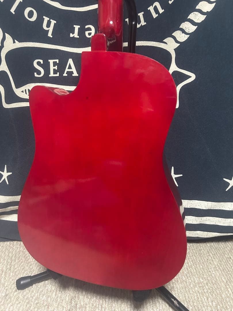 今月末迄‼️特価セール　未使用‼️カラフル　レアcolor コンパクトギター❣️