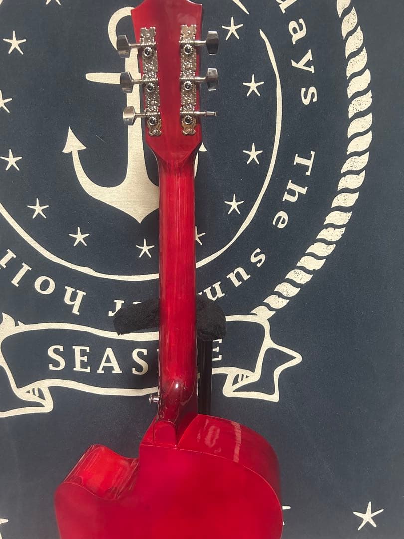 今月末迄‼️特価セール　未使用‼️カラフル　レアcolor コンパクトギター❣️