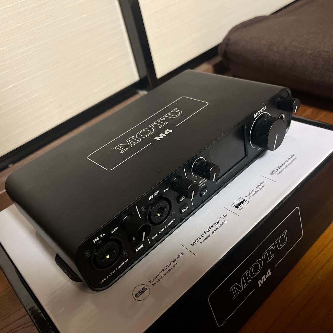 【箱あり/送料込】MOTU M4 オーディオインターフェイス※期間中割引
