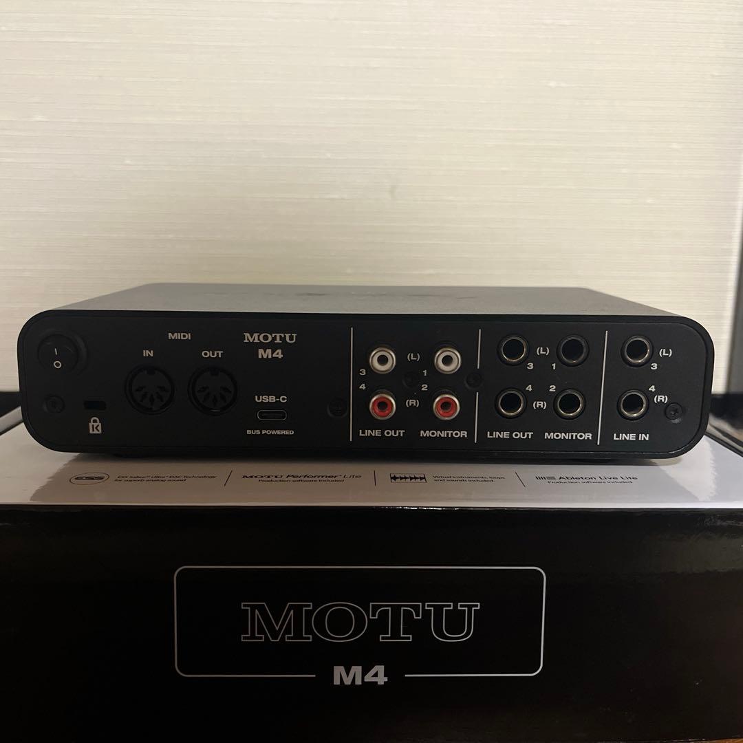 【箱あり/送料込】MOTU M4 オーディオインターフェイス※期間中割引