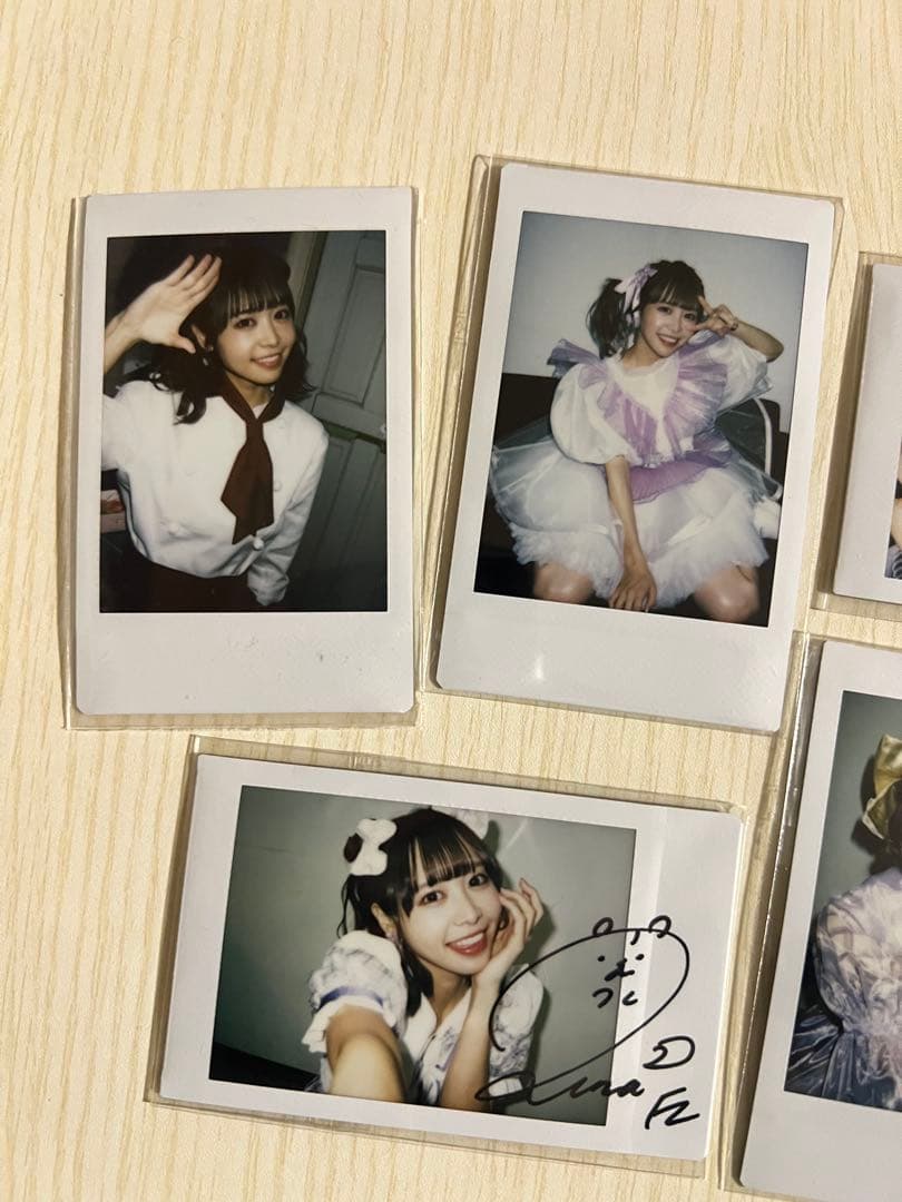 FRUITS ZIPPER 仲川瑠夏ソロチェキ6枚セット