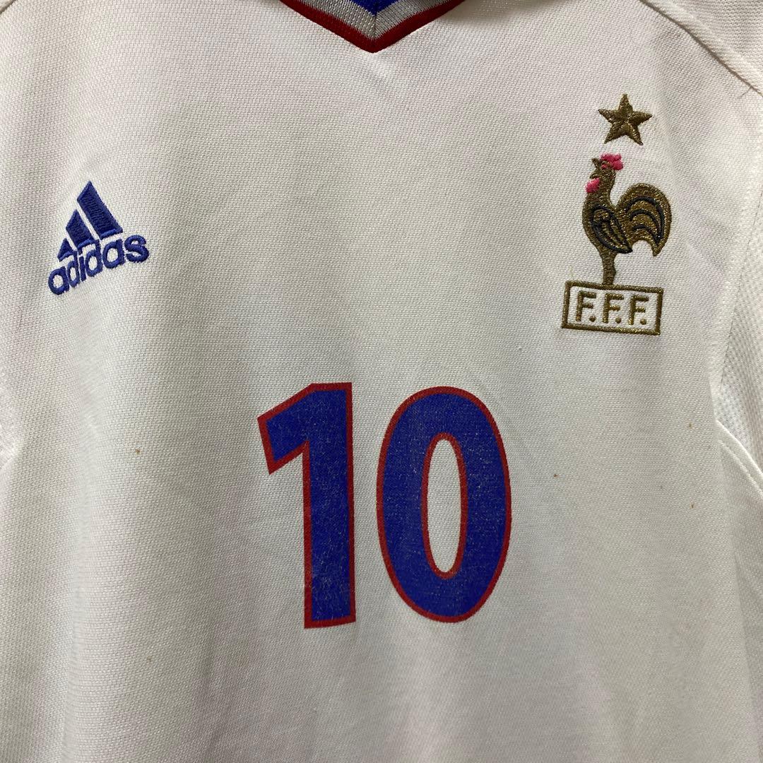 フランス代表 ジダン 2000年 ユーロ オフィシャル アディダス