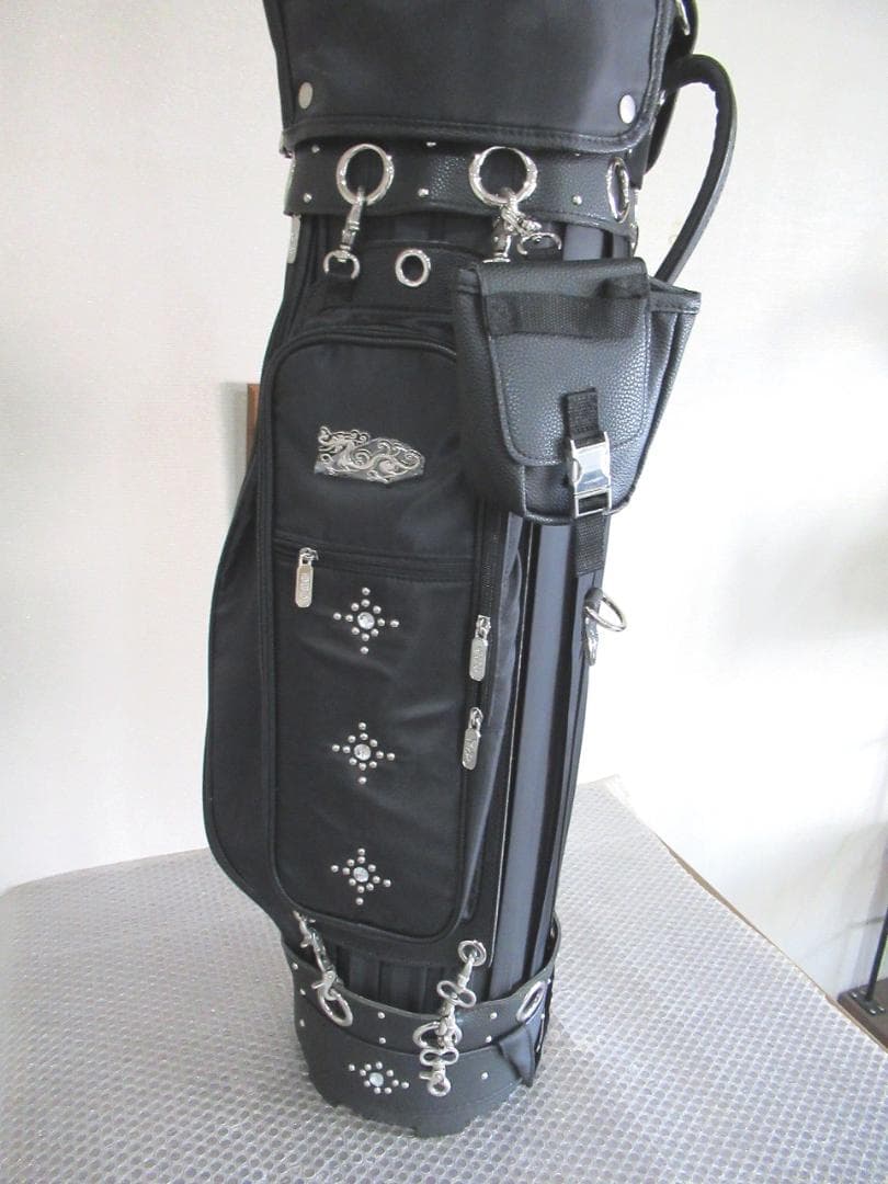 ダンスウィズドラゴン REMOVABLEBA キャディバッグ　スタッズ　ゴルフ