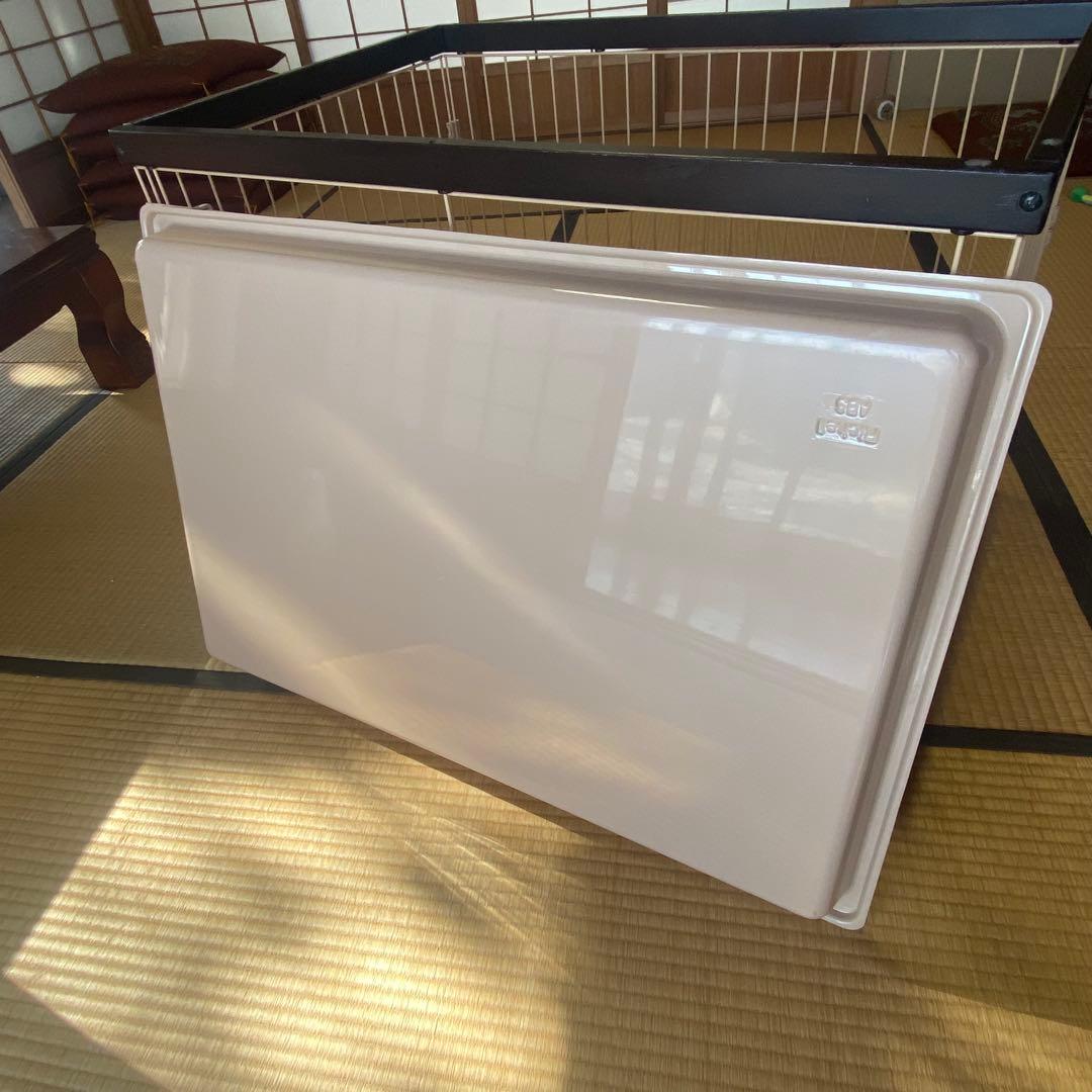 リッチェル ケージ サークル　木製 お掃除簡単サークル