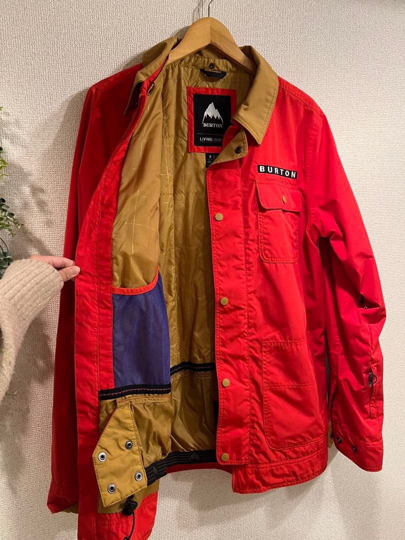 【美品】【値下げ】BURTONバートン/スノボウェアLIVING LINING