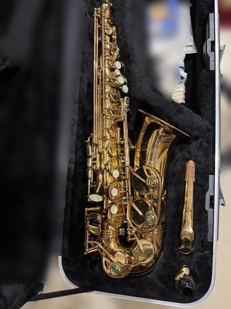 極美品　アンティグア アルトサックス　サクスフォン　ハードケース
