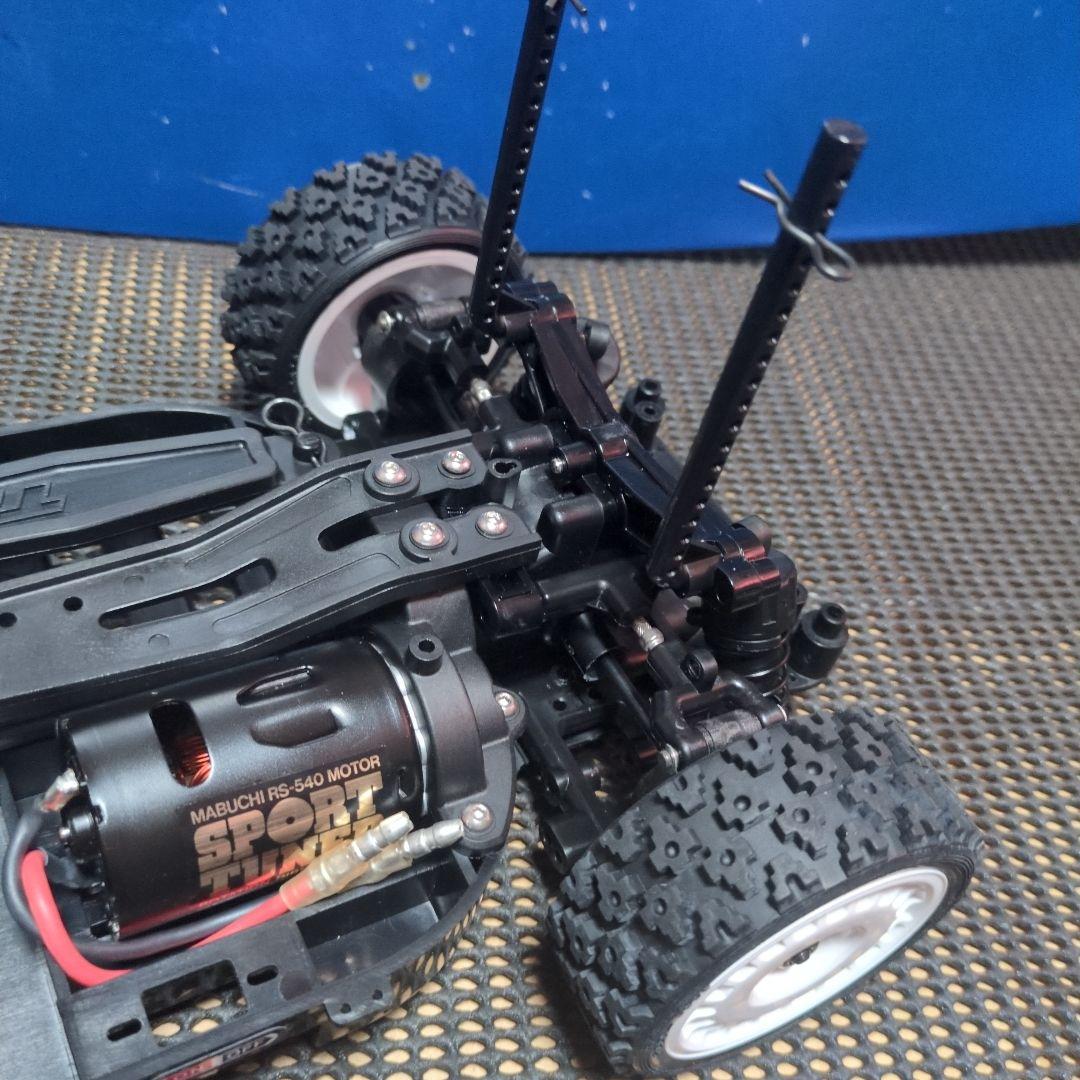 タミヤ　TT-01 シャーシ　メカ無　オプション多数