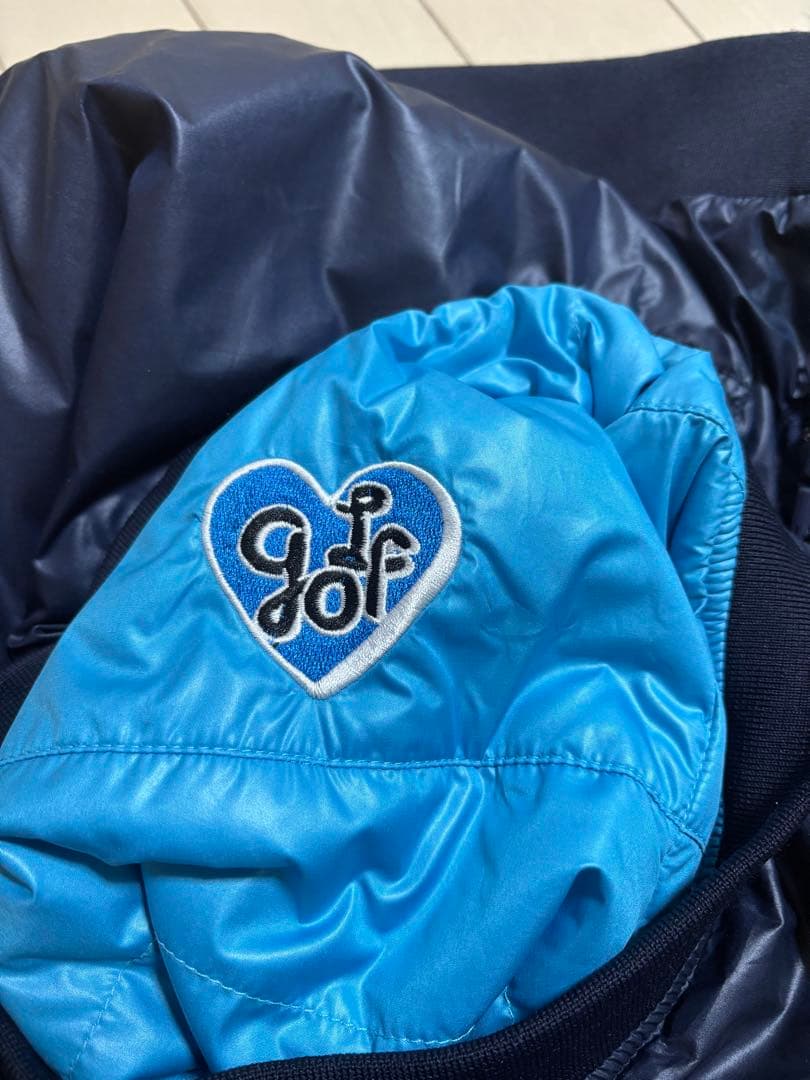 PEARLY GATES ネイビー ブルゾン　ジャケット リバーシブル