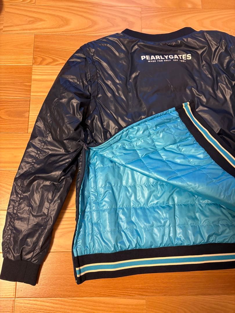 PEARLY GATES ネイビー ブルゾン　ジャケット リバーシブル