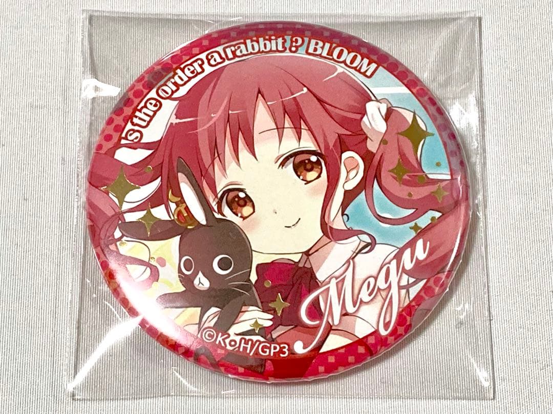 [希少]ご注文はうさぎですか？BLOOM ブラインド缶バッジ