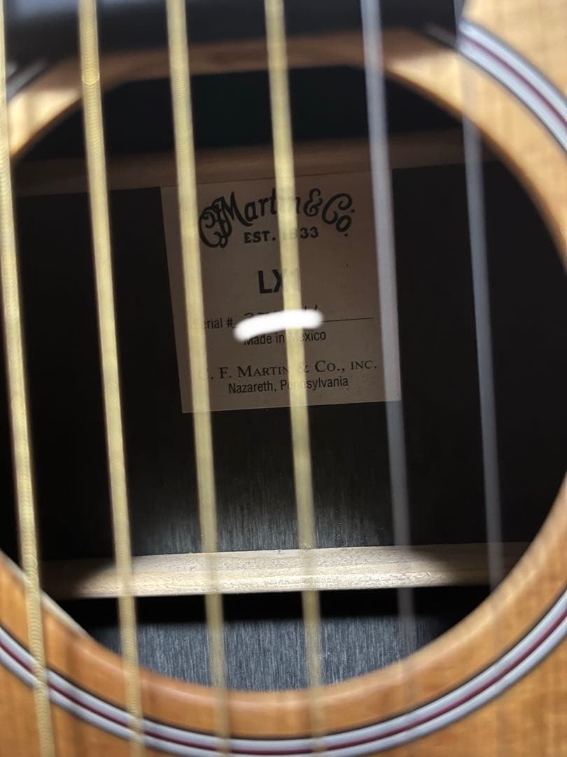 Martin LX1 リトルマーチン　アコースティックギター