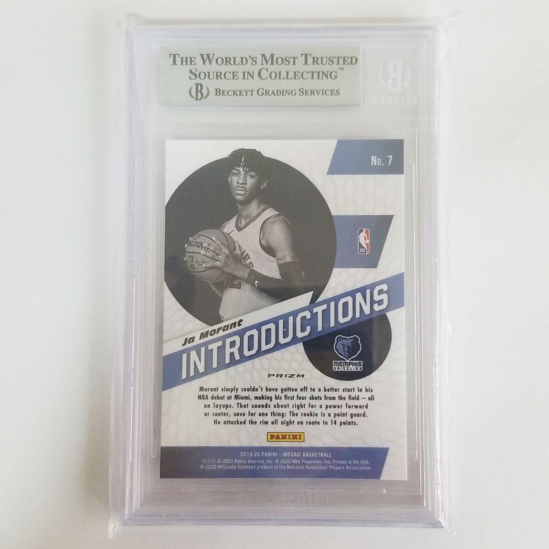 その他 2019 Panini Mosaic Intro JA MORANT #7