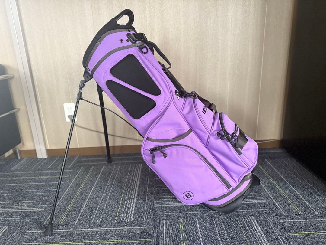 BRIEFING スタンドバッグ パープル