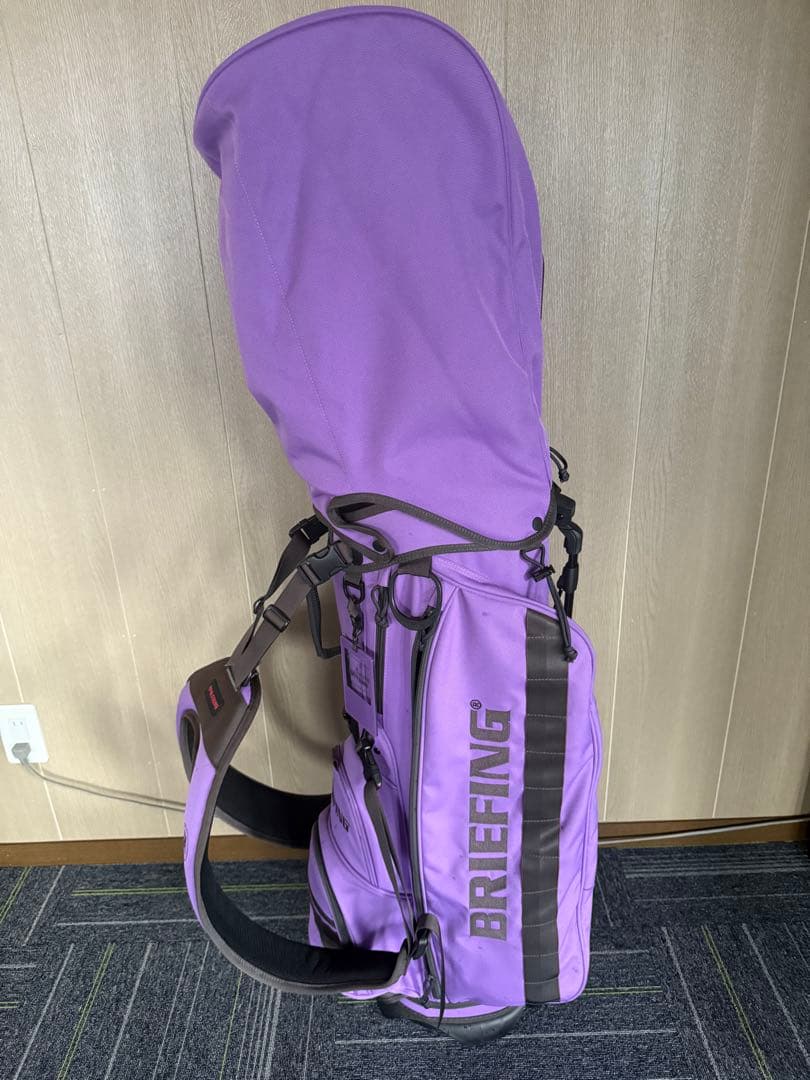 BRIEFING スタンドバッグ パープル