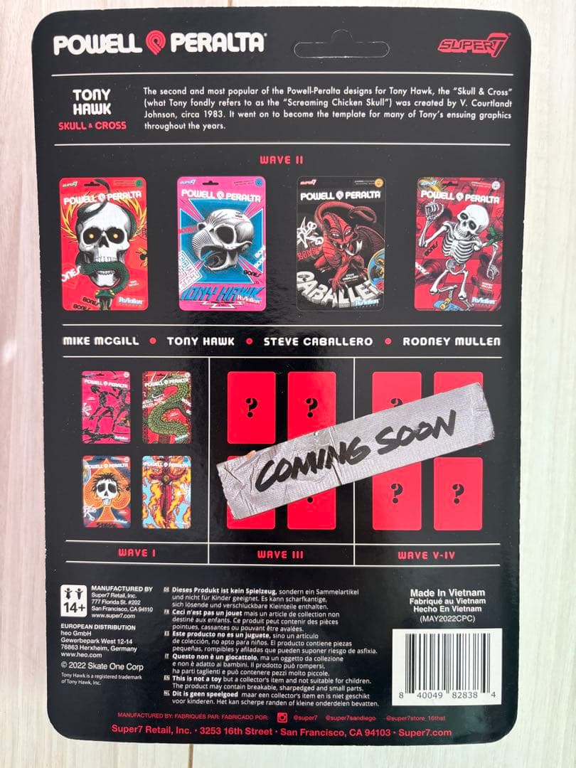 トニーホーク　フィギュア　Tシャツ　tony hawk