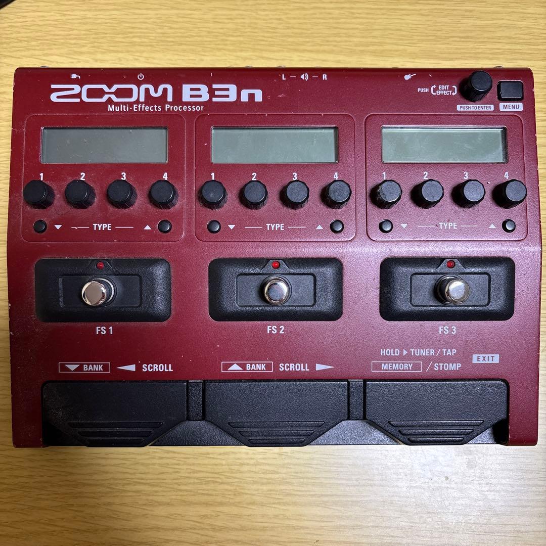 ZOOM B3n マルチエフェクター Monster cable