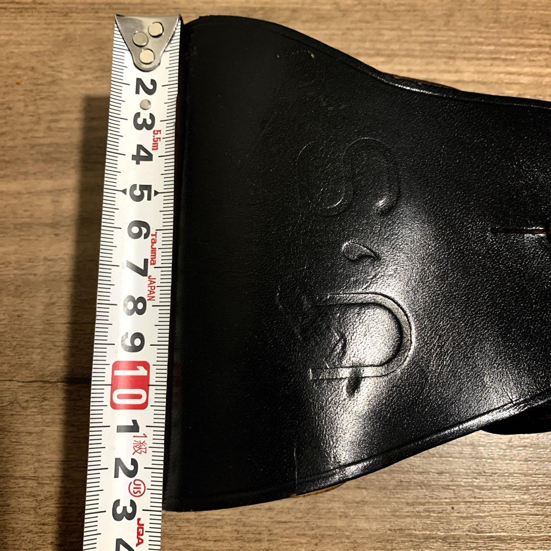 1980年代　国際産業　コクサイ　米軍 US刻印　本革　レザーホルスター　黒