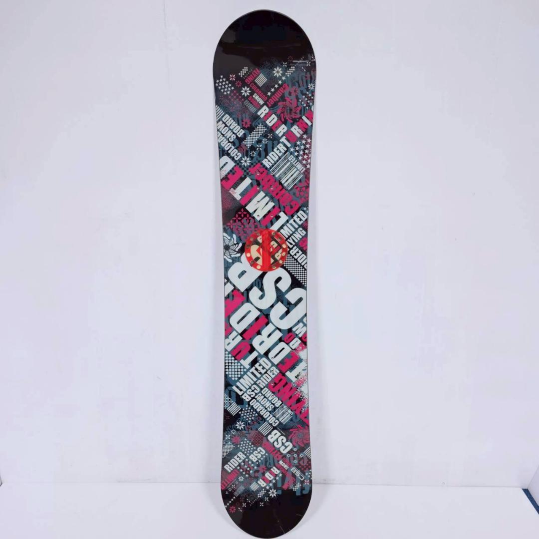 【美品】CSB LIMITED スノーボード キャンバーボード 154cm