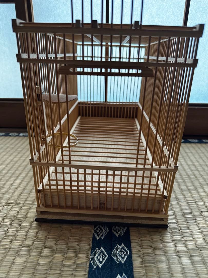 竹製鳥籠 上籠 並籠