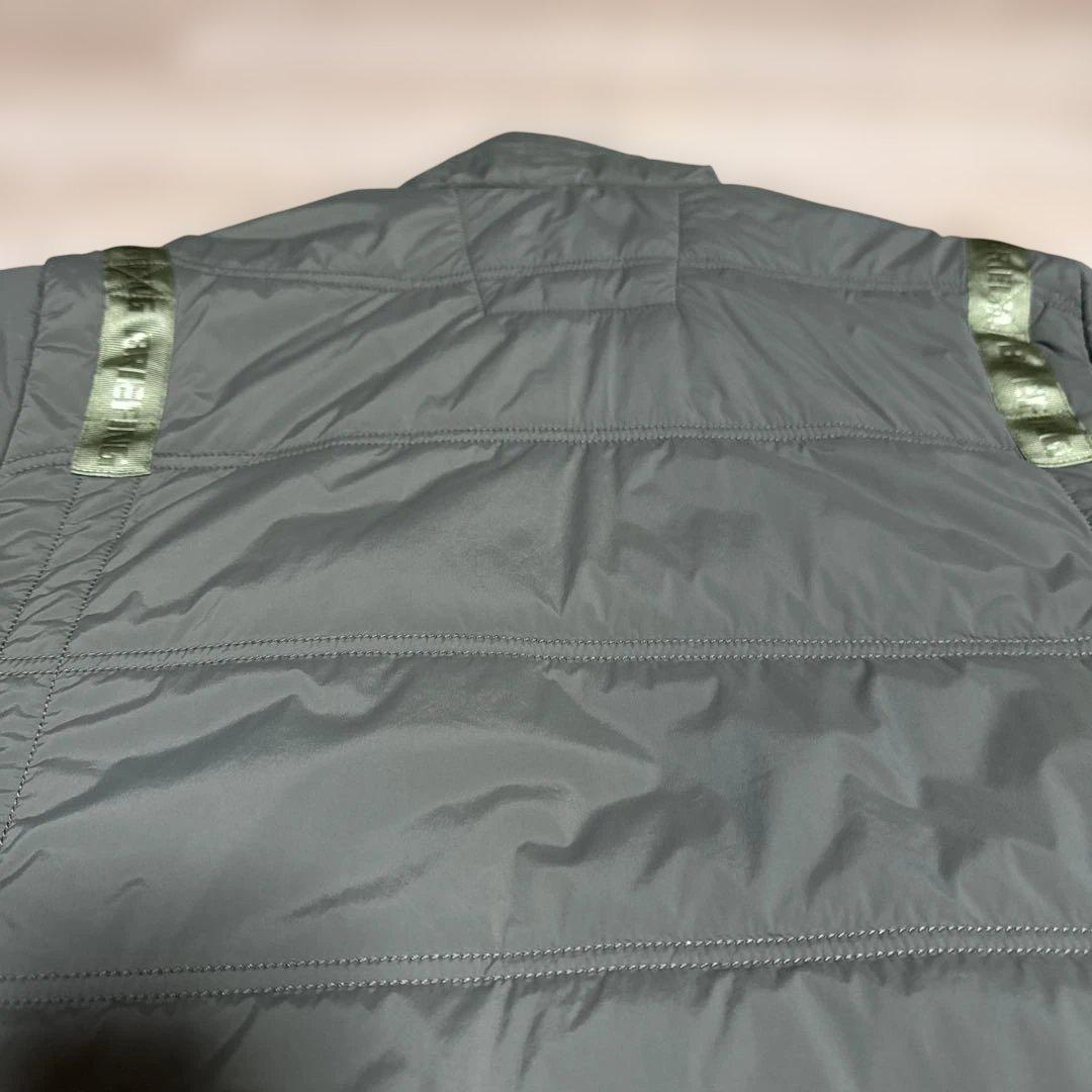 ブリフィングBRIEFING メンズブルゾン　パデットジャケットグリーン