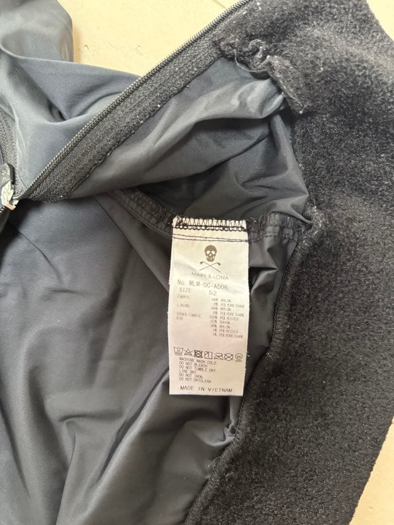 MARK&LONA★52サイズ★ウインドブレーカー★ブラック