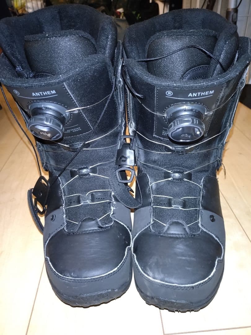 【中古品】RIDE ANTHEM ブラック スノーボードブーツ26.5cm