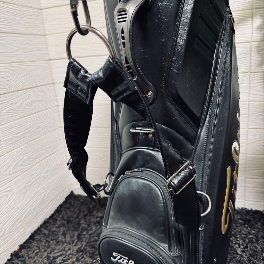 廃盤　本格3点式　タイトリスト　CB842 9.5型　8口　キャディバッグ