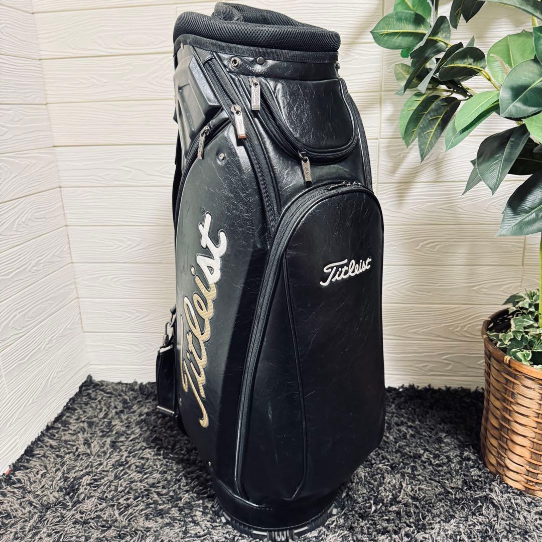 廃盤　本格3点式　タイトリスト　CB842 9.5型　8口　キャディバッグ