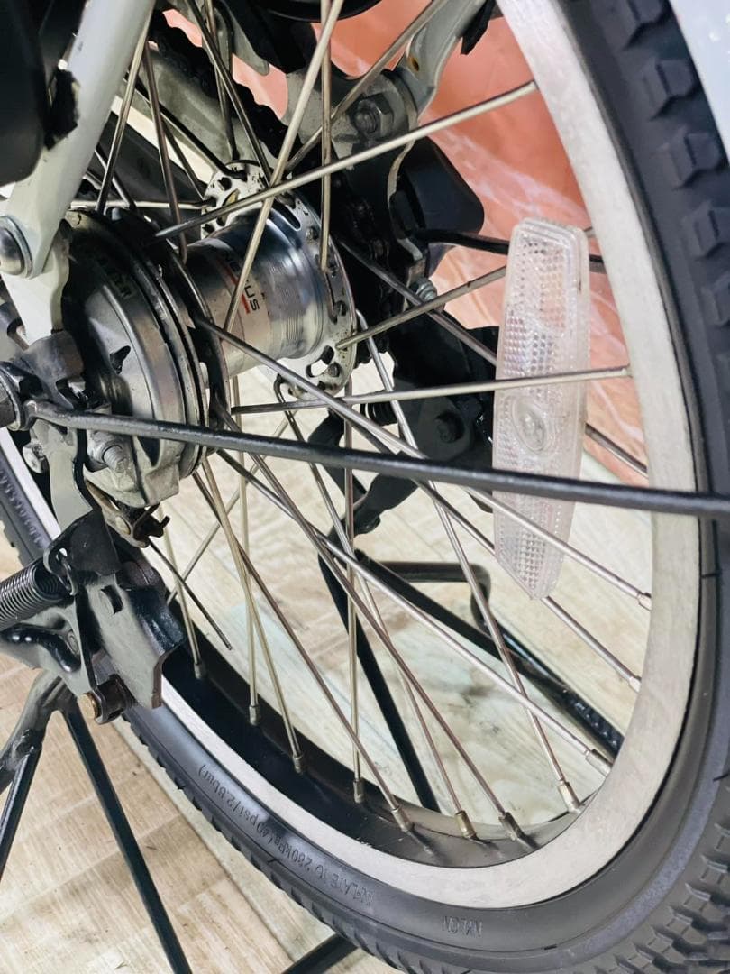 半年保証 ブリヂストン最上級モデル BIKKE2 ブルーグレー⭐️ 子Y2093