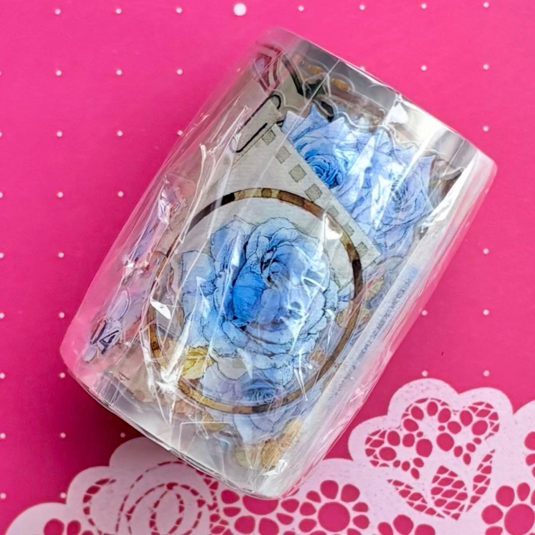 PET 清露 ダイカット加工 6cm×6m 海外マスキングテープ