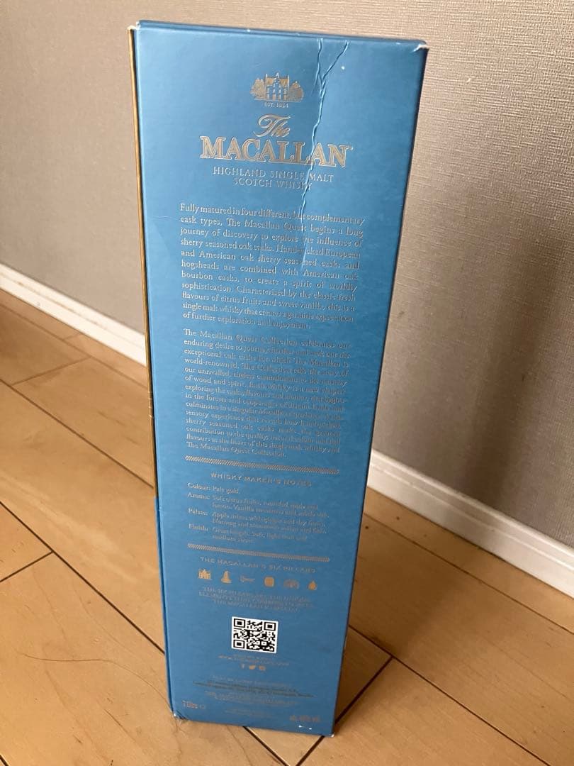マッカラン　クエスト Macallan Quest 40° 1000ml 箱入