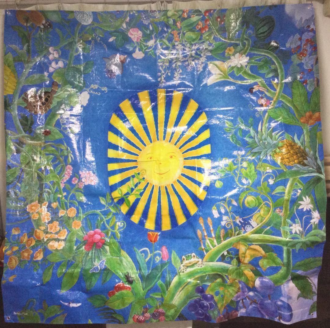 三鷹の森ジブリ美術館オリジナルデザイン　ジャンボピクニックシート