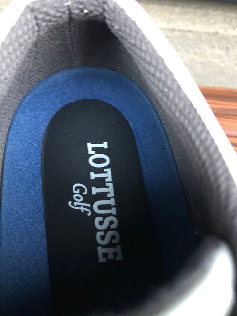 300番 超美品LOTTUSSE ゴルフシューズ 40 25.0cmスパイクレス